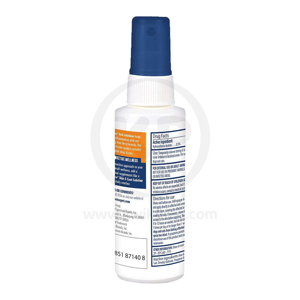 ProSense Itch Solutions Hydrocortisone Spray for Dogs & Cats 4-oz