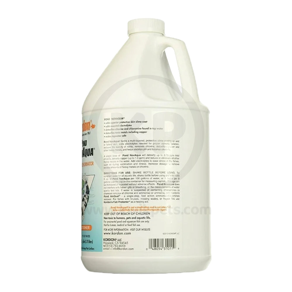 Kordon Pond NovAqua Instant Water Conditioner & Dechlorinator 1 gal