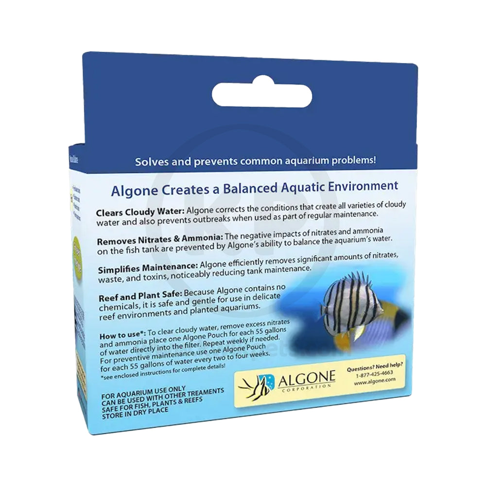 Algone Water Clarifier and Nitrate Remover Large 6 Count