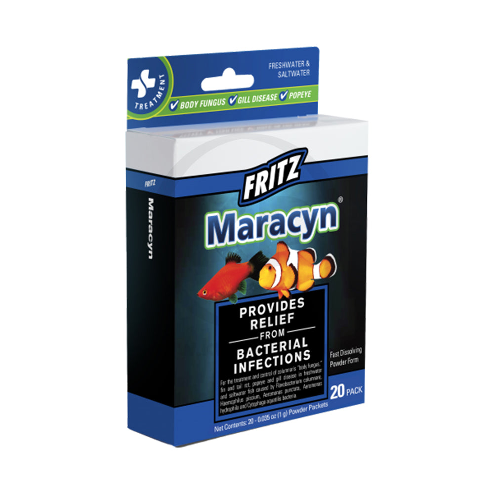 Fritz Maracyn Freshwater & Saltwater Treatment 20 Count