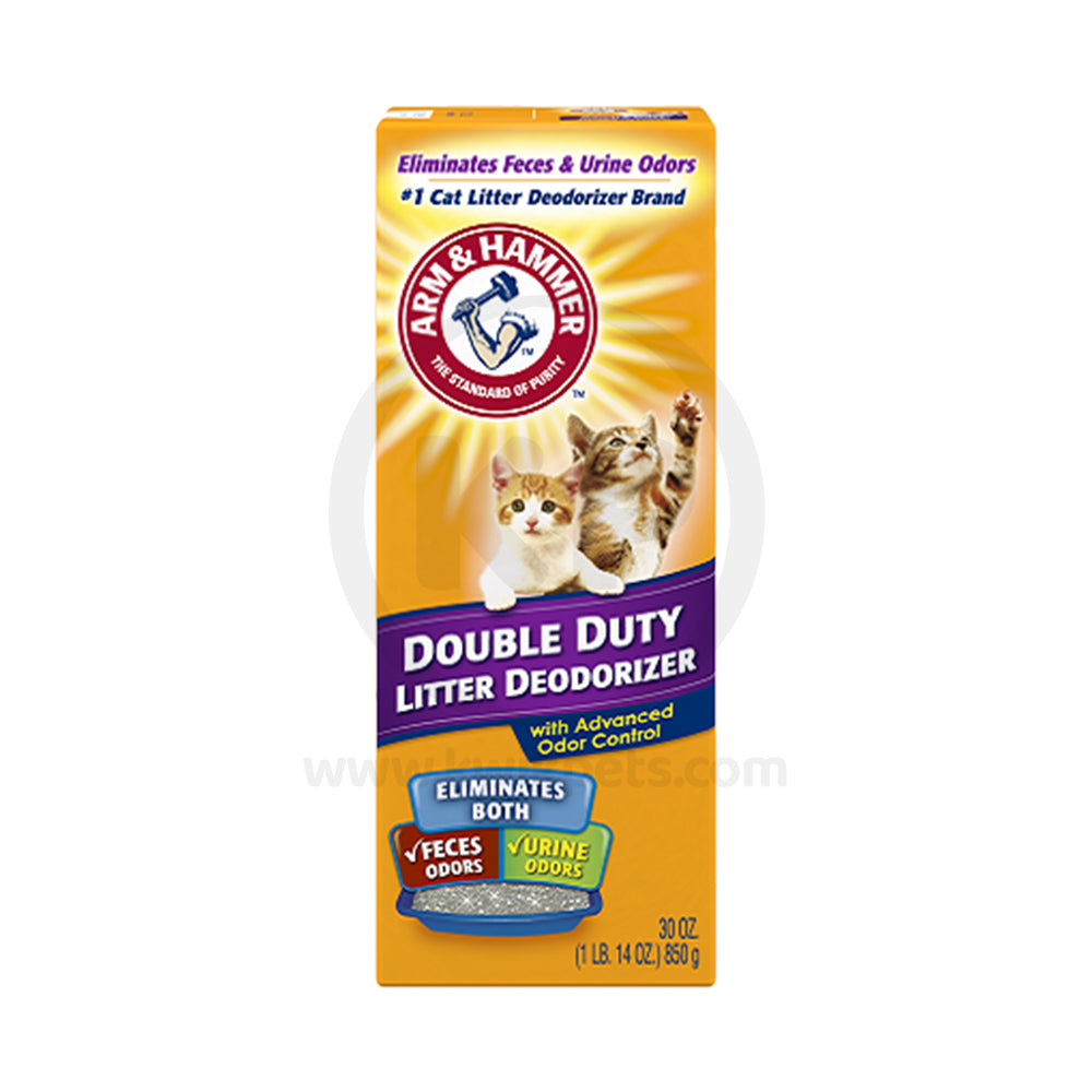 Arm & Hammer Double Duty Cat Litter Deodorizer with Baking Soda 30-oz