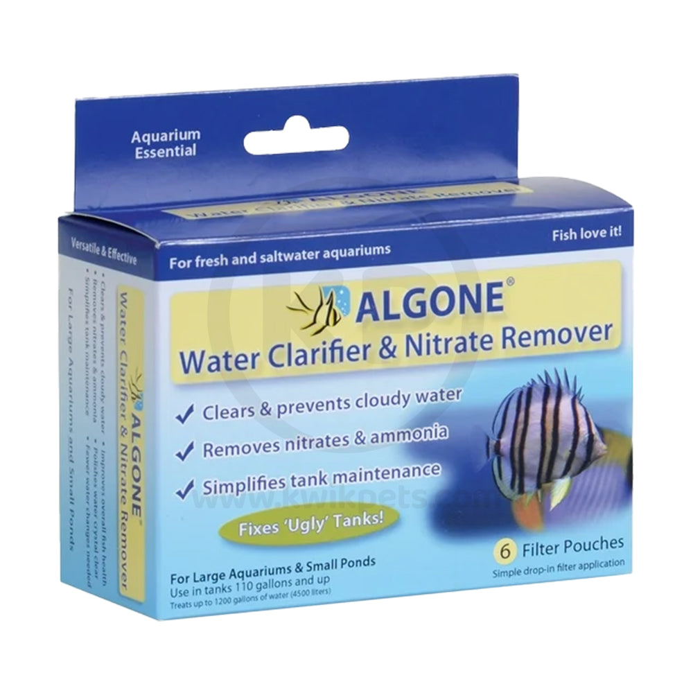 Algone Water Clarifier and Nitrate Remover Small 6 Count