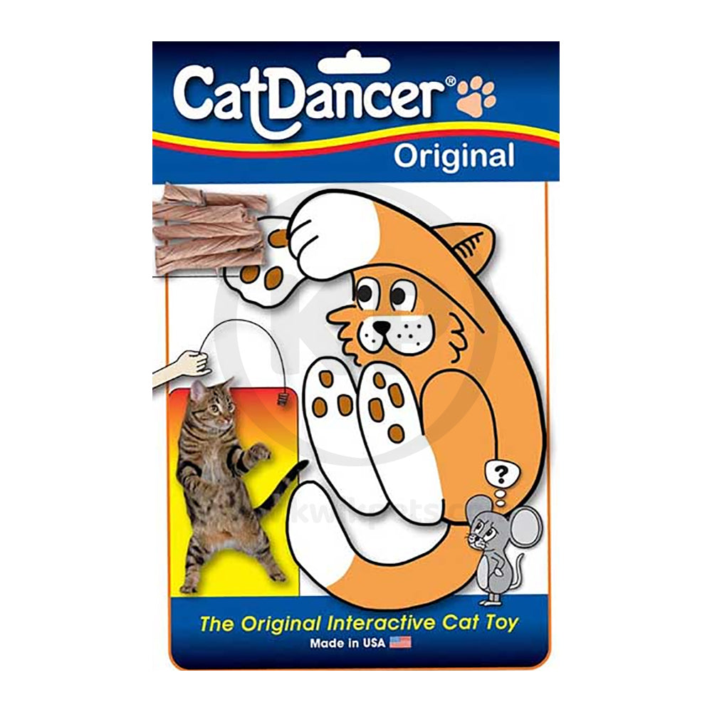 Cat Dancer Products Interactive Cat Toy Brown One Size