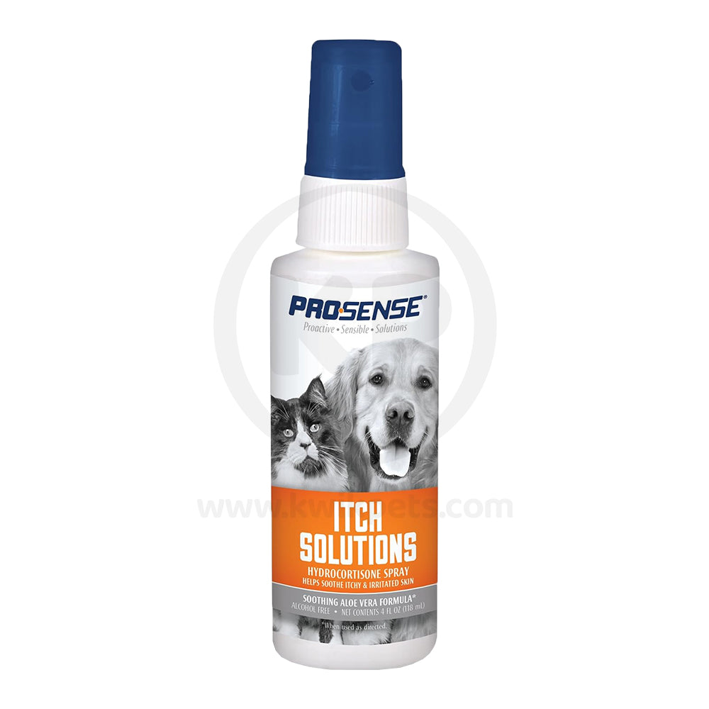 ProSense Itch Solutions Hydrocortisone Spray for Dogs & Cats 4-oz