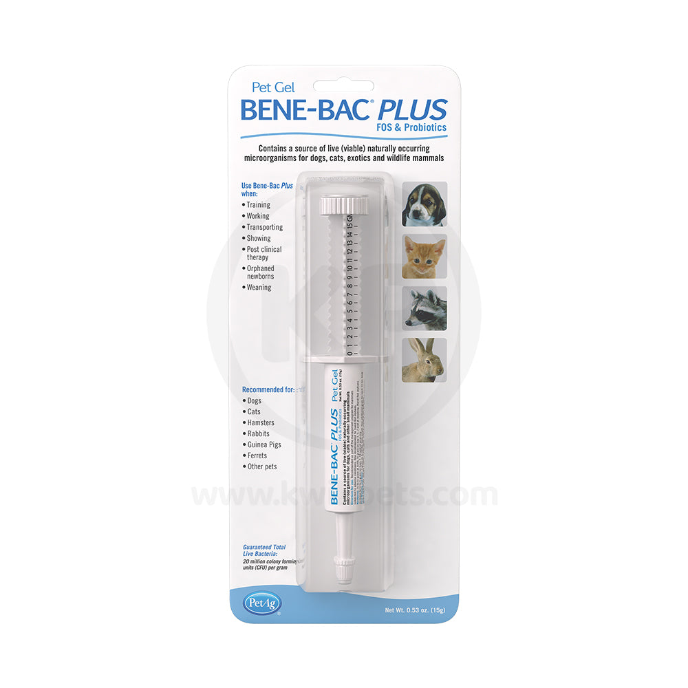 PetAg Bene-Bac Plus Pet Gel Pro Pack 15g