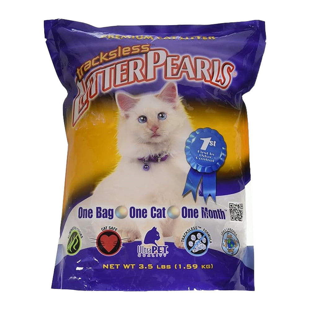 Ultra Pet Litter Pearls Tracksless Cat Litter 3.5-lb