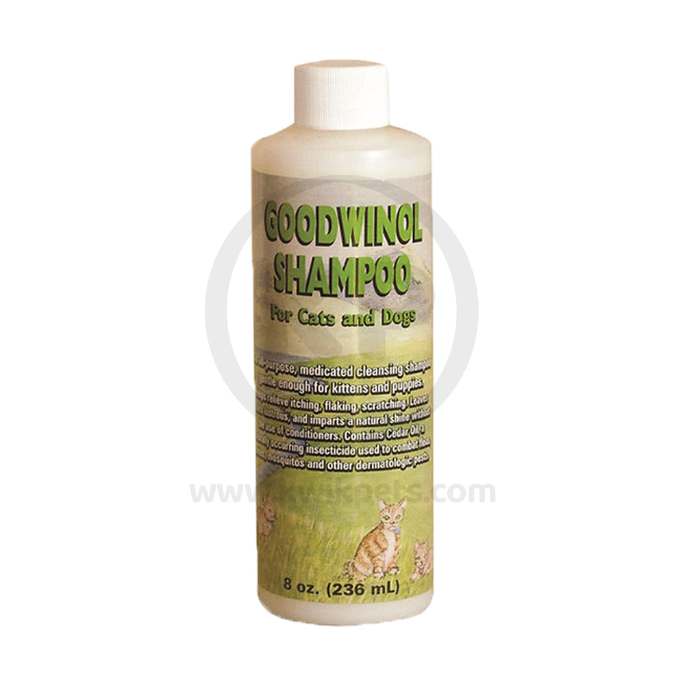 Goodwinol Shampoo for Cats Dogs 8-oz