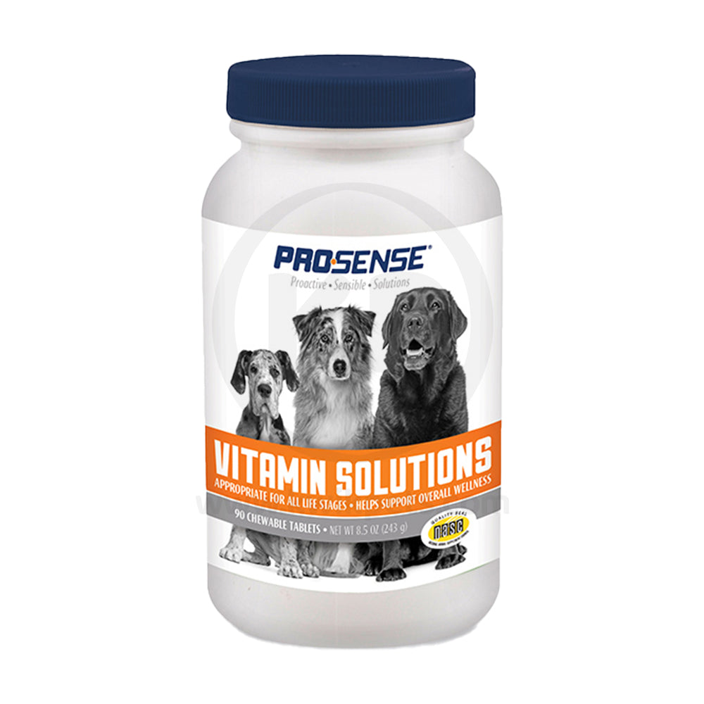 ProSense Vitamin Solutions Dog Chewable Tablets 90 Count