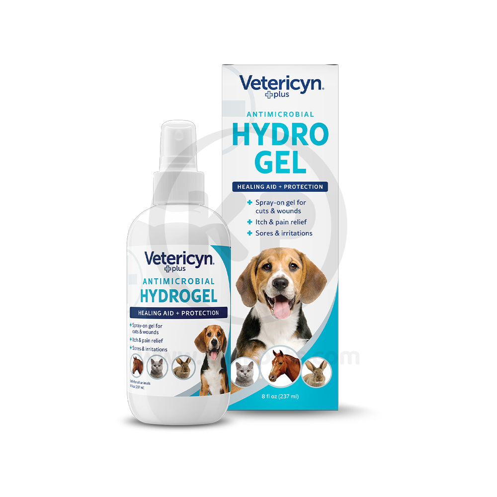 Vetericyn Plus Antimicrobial Wound & Skin Care Hydrogel 8-oz