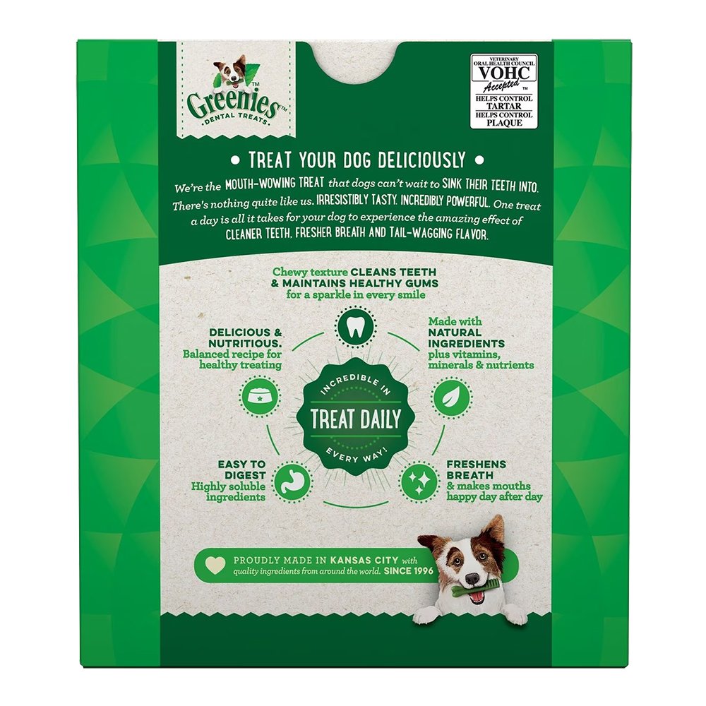 Greenies Original Dog Dental Treats Petite 27-oz 45 Count