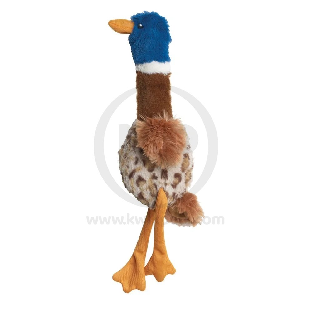 Skinneeez Plush Dog Toy Duck Multicolor 15-in