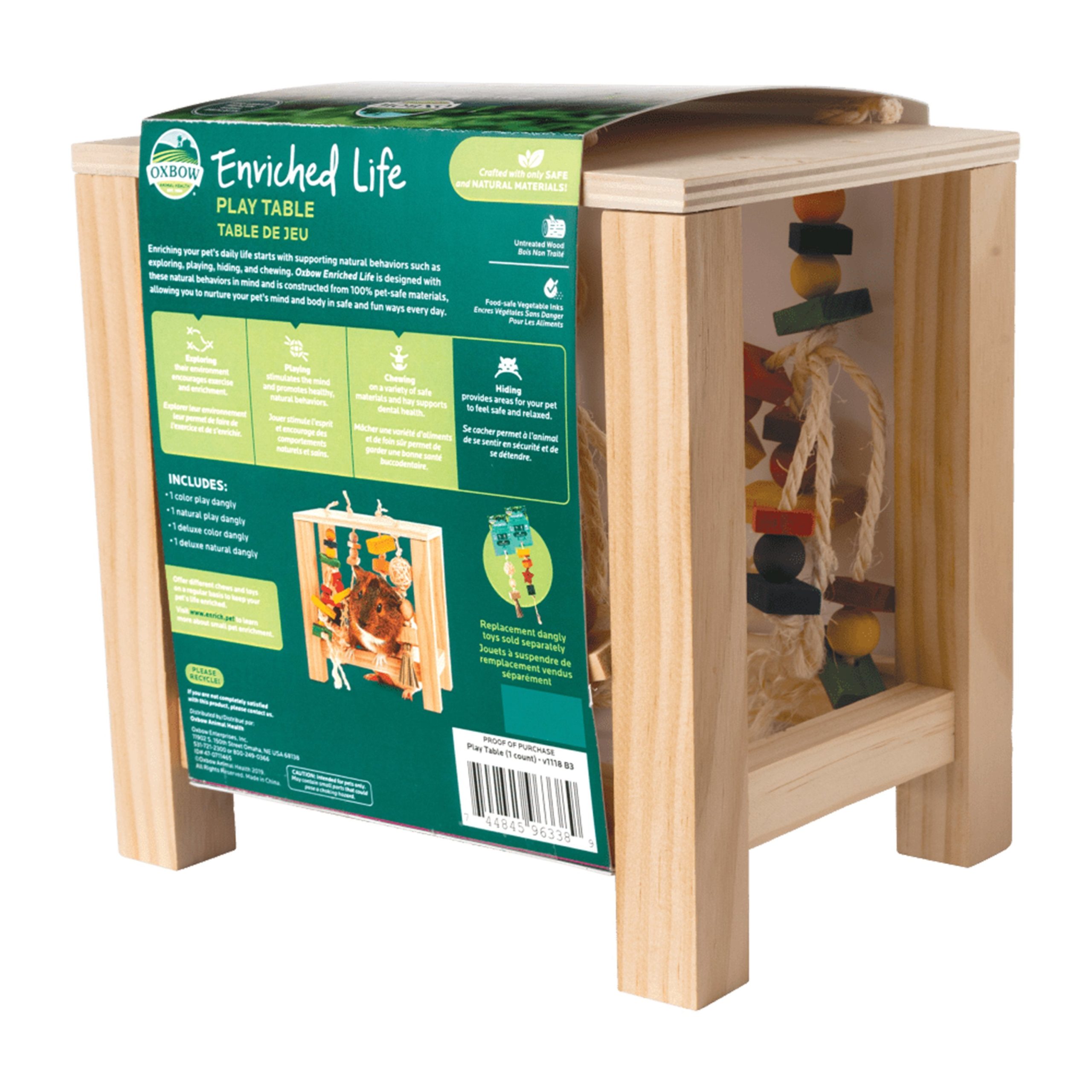 Oxbow Animal Health Enriched Life Small Animal Play Table