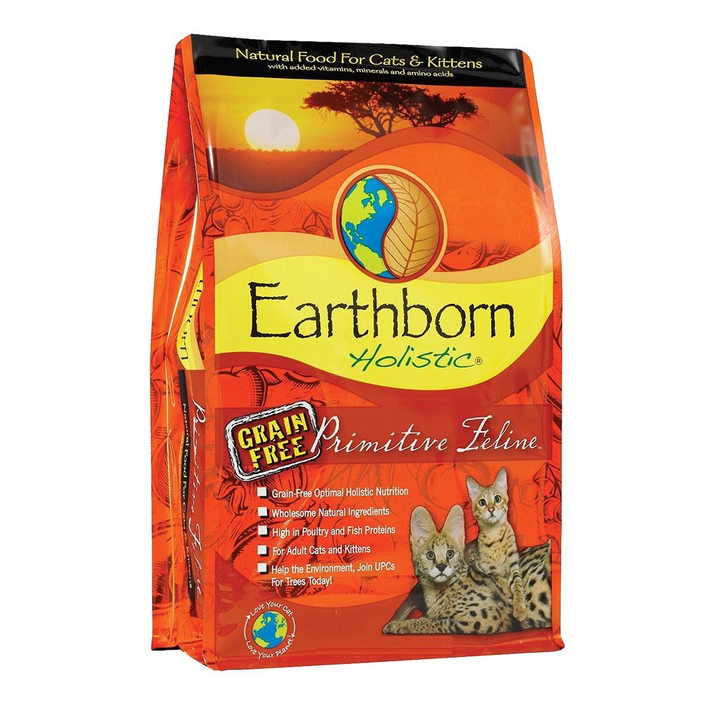 Earthborn Holistic Primitive Feline Grain-Free Dry Cat Food 14-lb