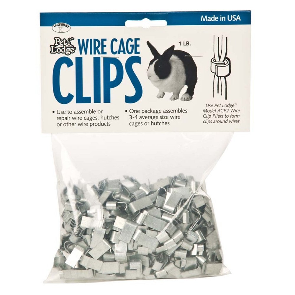 Pet Lodge Wire Cage Clips 1lb bag