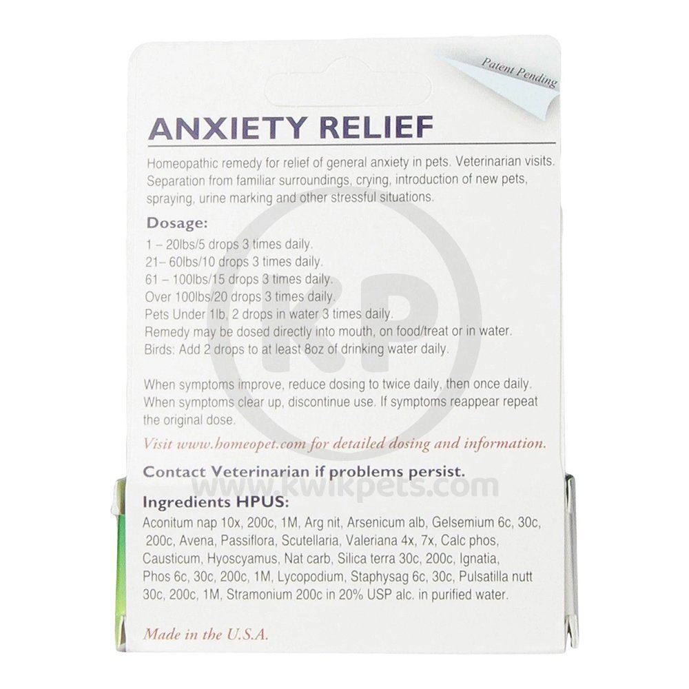 HomeoPet Anxiety Relief 15 ml