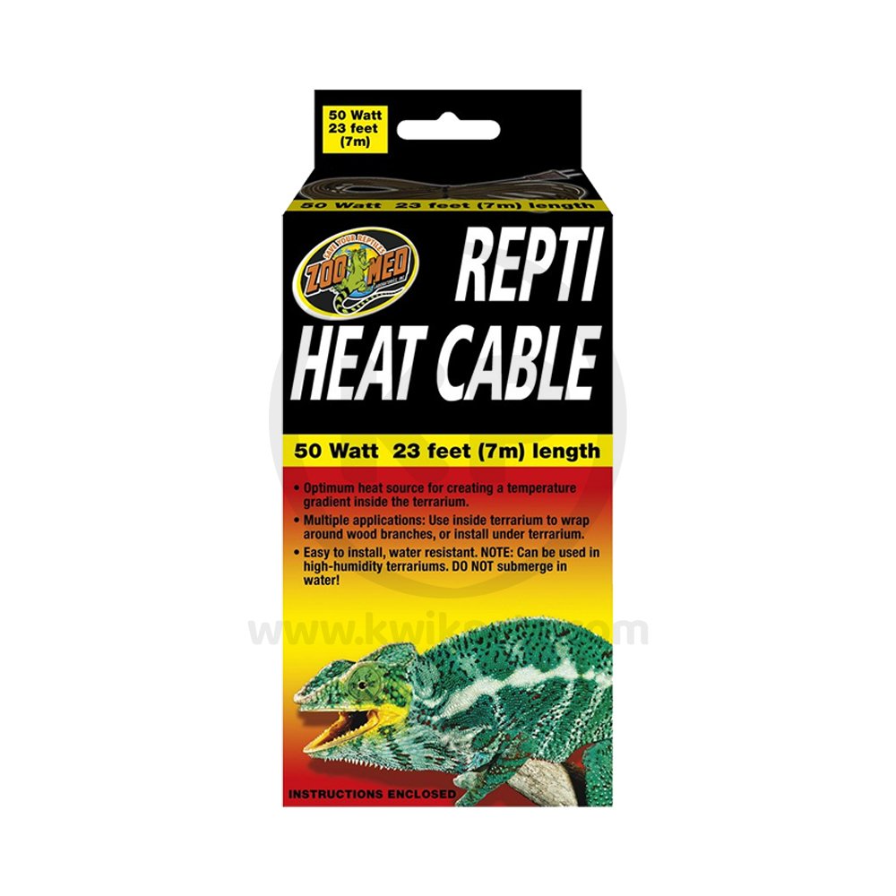 Zoo Med Repti Heat Cable 23 feet 50W