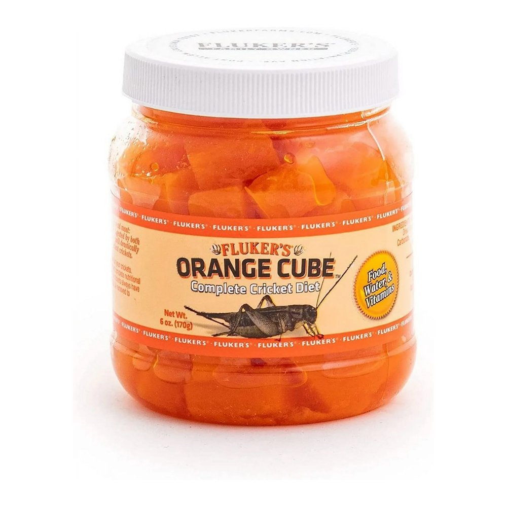 Fluker’s Orange Cube Complete Cricket Diet 6-oz