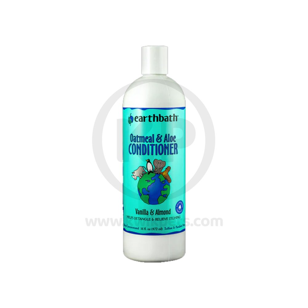 Earthbath Oatmeal & Aloe Pet Conditioner Vanilla & Almond 16-oz