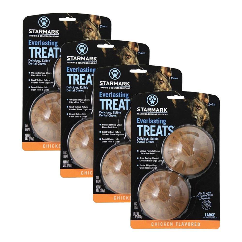 Starmark Everlasting Dog Treat Chicken Large 7-oz 4 Pack