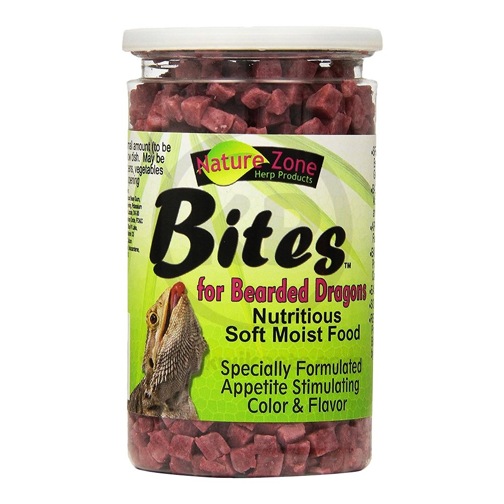 Nature Zone Bearded Dragons Bites Gel Food 9-oz