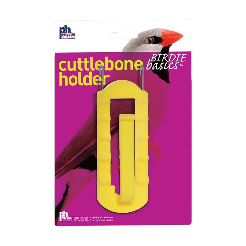 Prevue Pet Products Cuttlebone & Treat Holder Yellow One Size