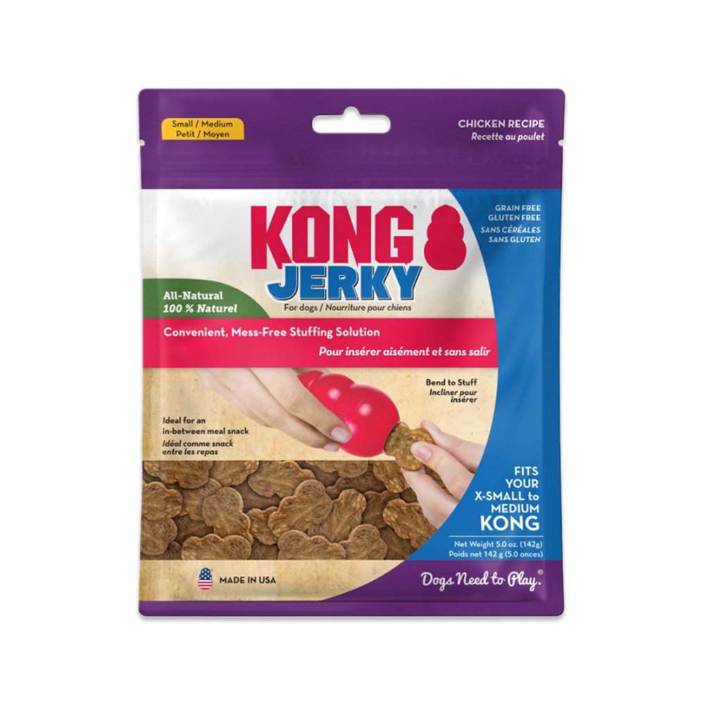 KONG Jerky Dog Treat Chicken Small/Medium