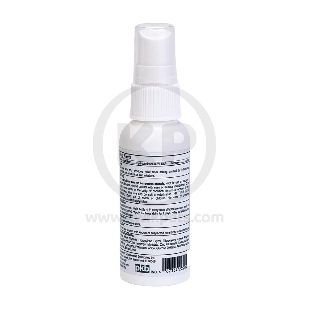 Zymox Topical Spray 0.5% Hydrocortisone 2-oz