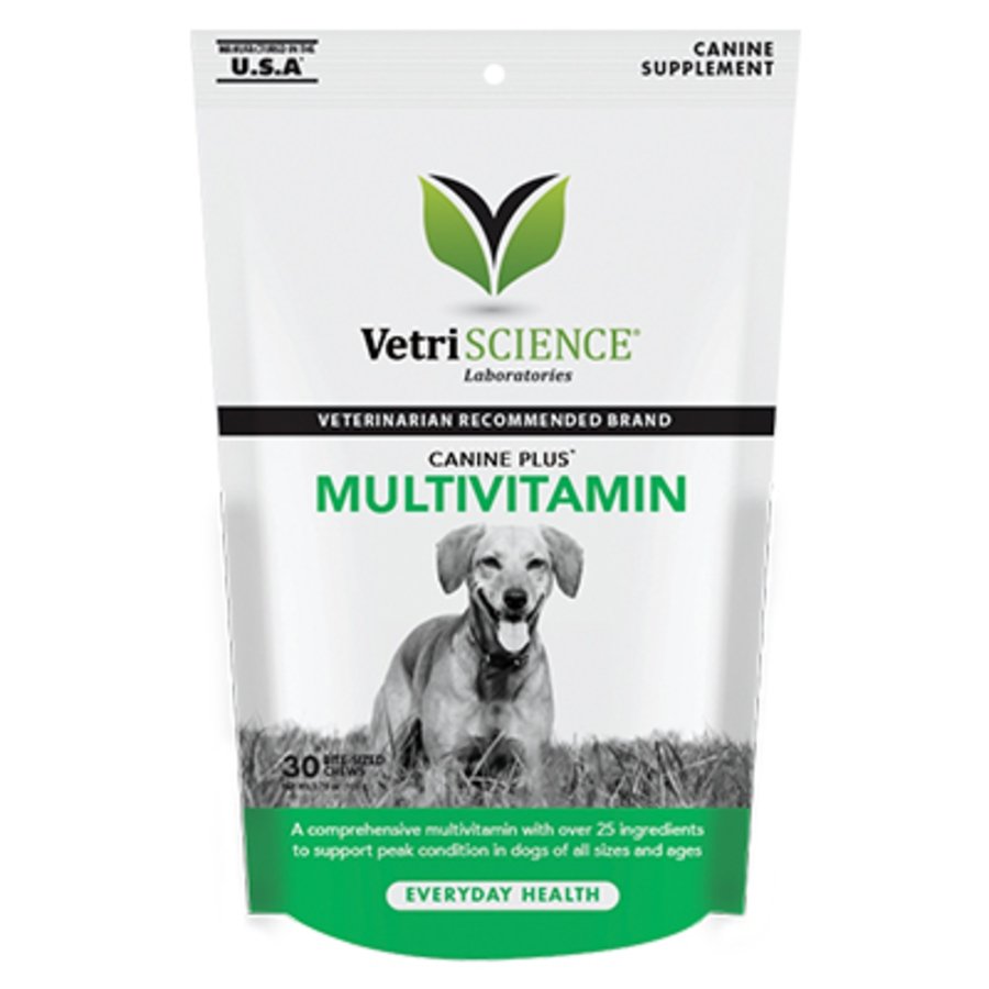 VetriScience Canine Plus Multivitamin Dog Chews 30 Count