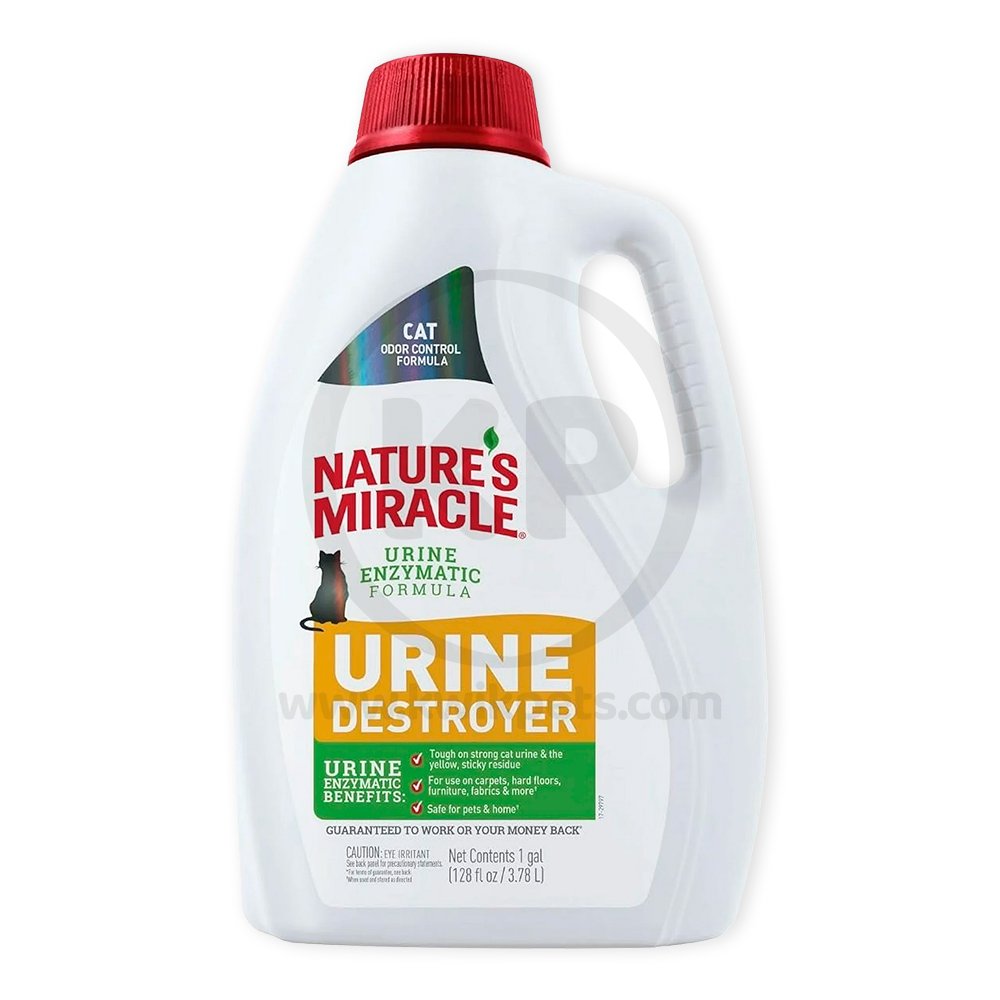 Nature’s Miracle Enzymatic Formula Urine Destroyer for Cats 128-oz