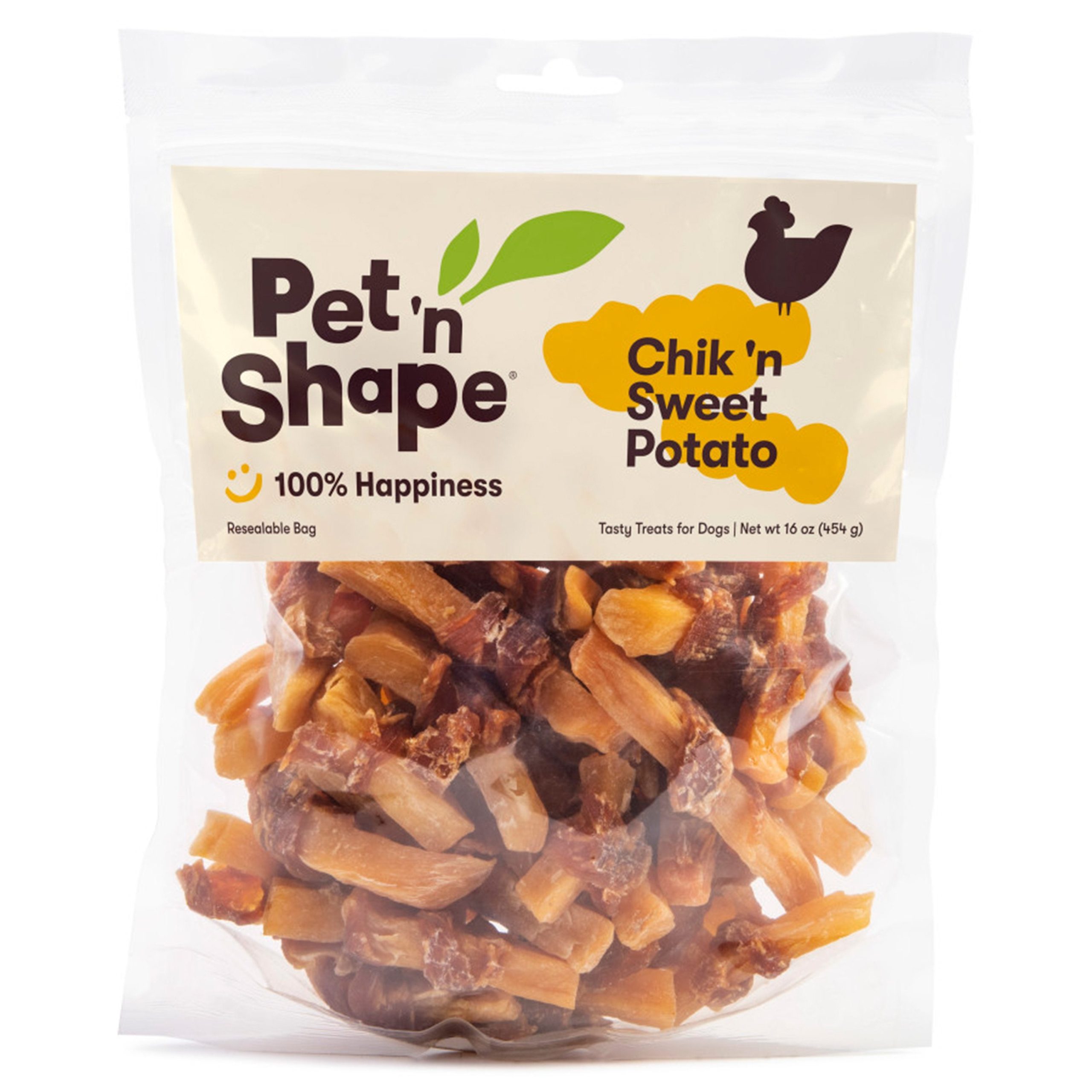 Pet ‘n Shape Chik ‘n Sweet Potato Jerky Dog Treats 16-oz