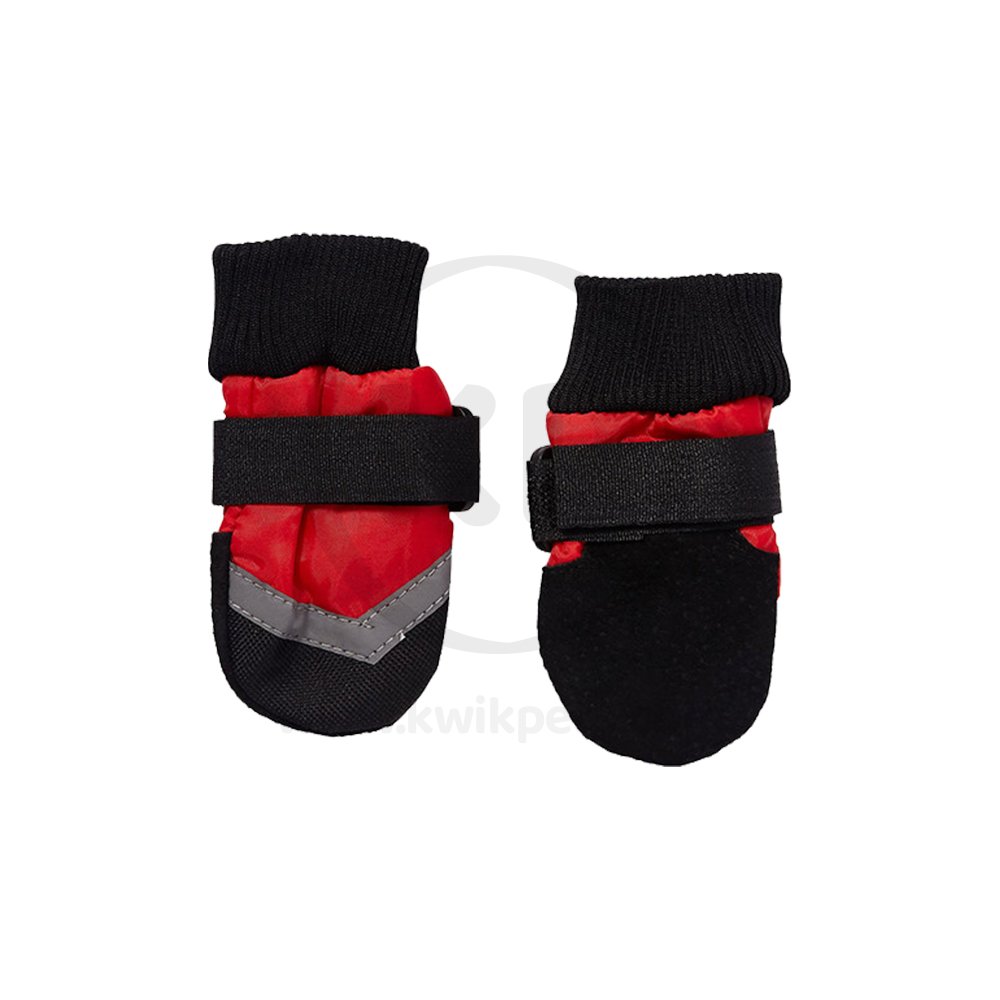 Fashion Pet Extreme All Weather Boots Red/Black XXS