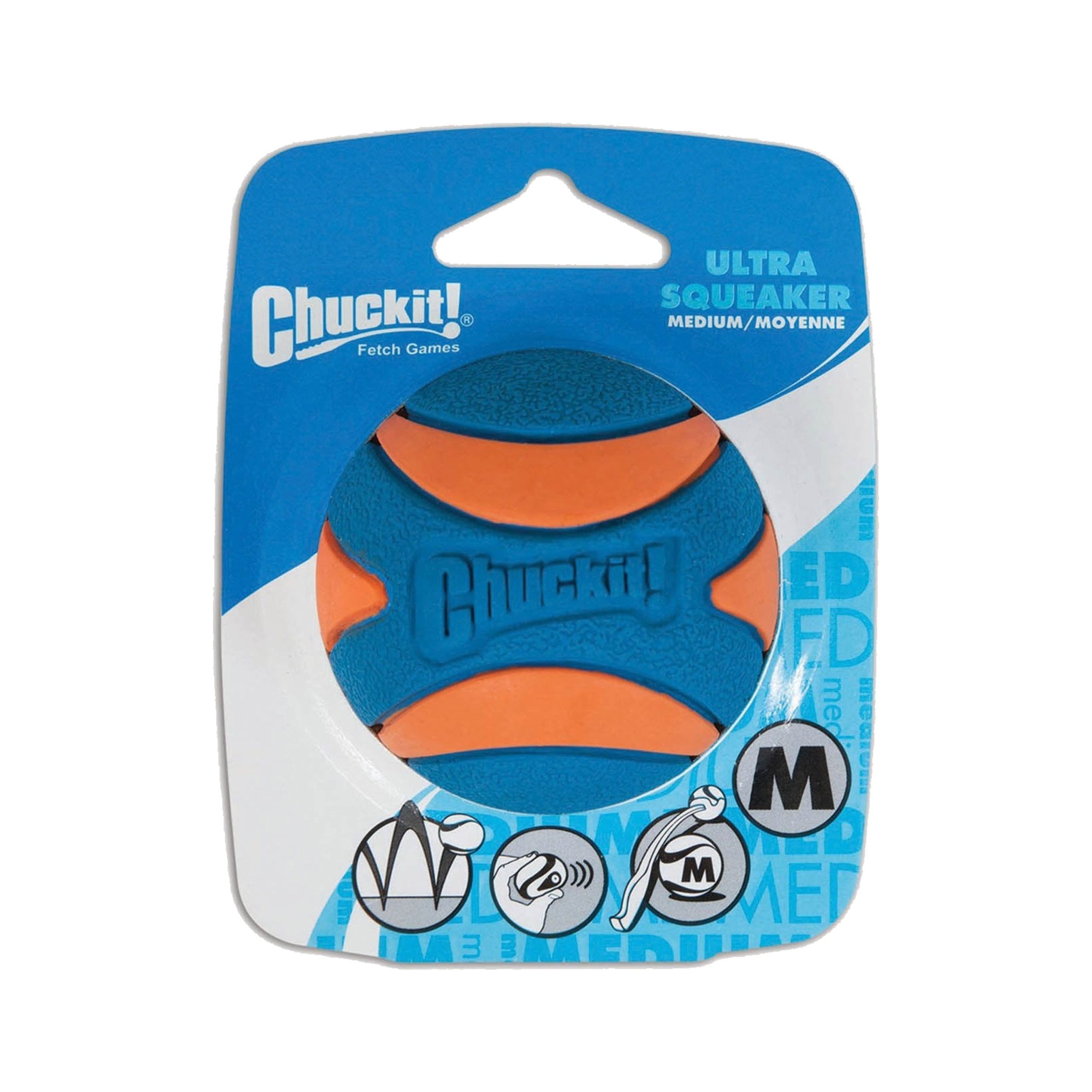 Chuckit! Ultra Squeaker Ball Dog Toy Medium