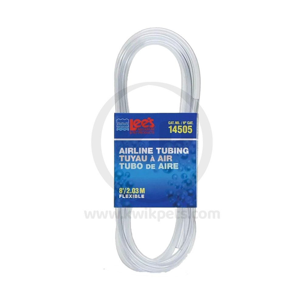 Lee’s Aquarium & Pet Products Flexible Airline Tubing Clear 16 in X 8 ft