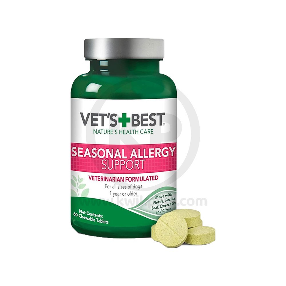 Vet’s Best Seasonal Allergy Support Chewbale Tablets 60 Count