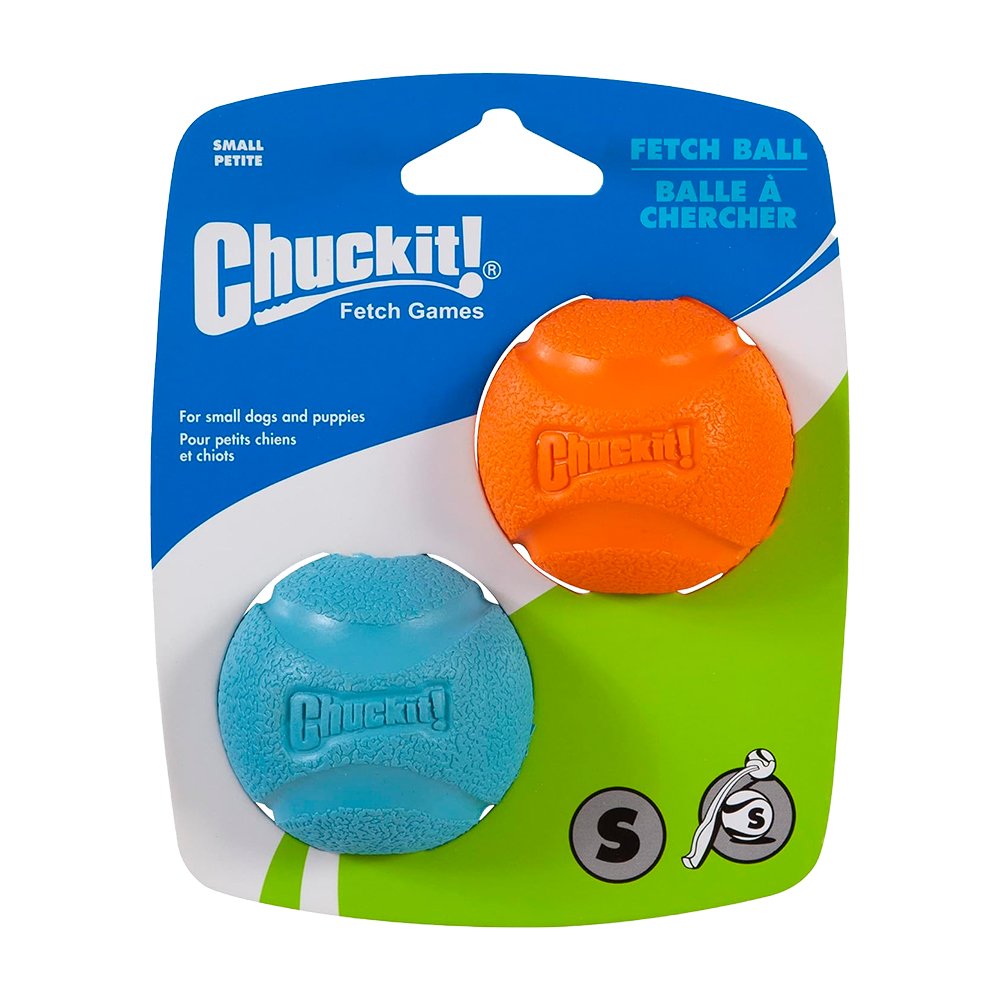 Chuckit! Fetch Ball Dog Toy Assorted Small 2 Count