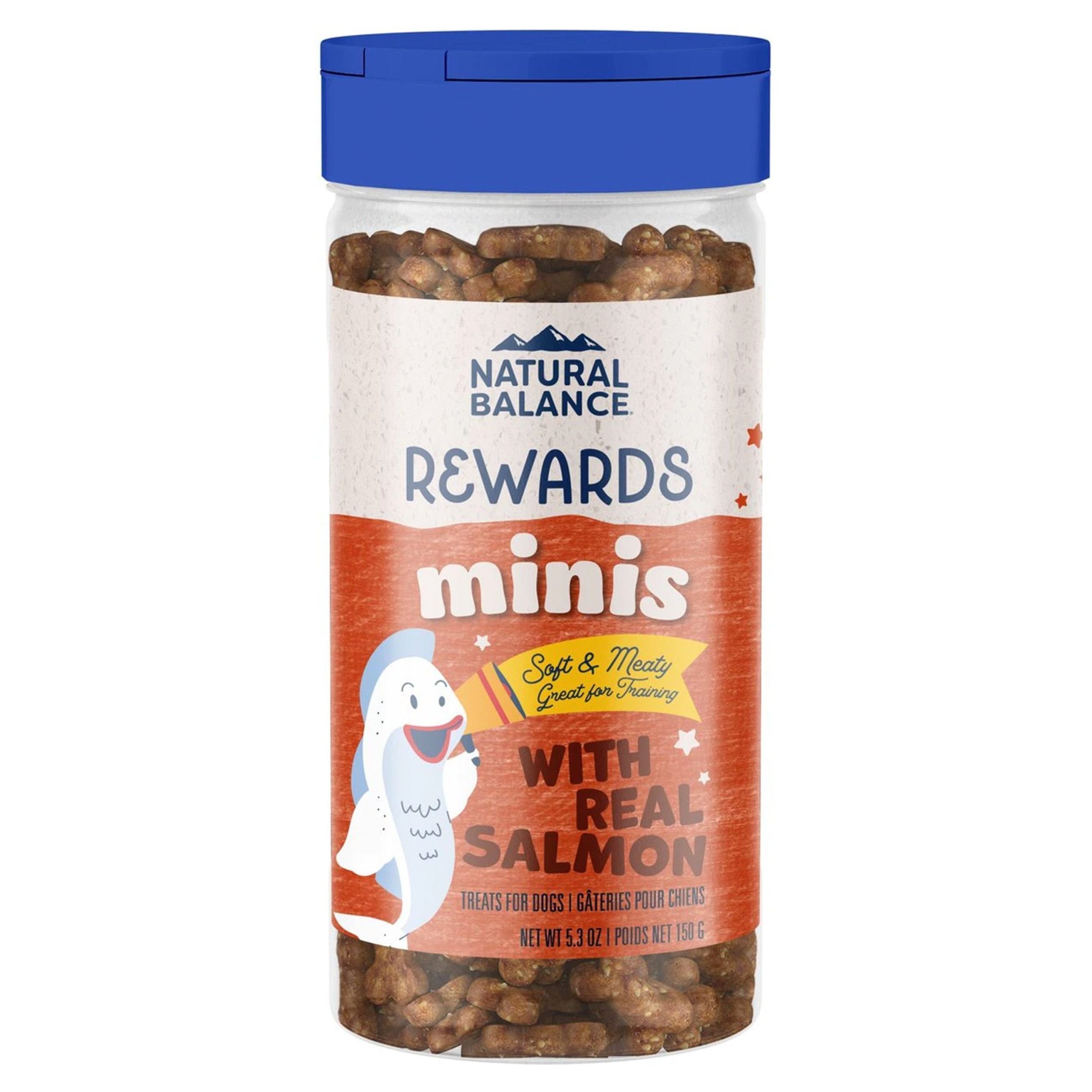 Natural Balance Pet Foods Rewards Minis Soft & Meaty Dog Treats Salmon 5.3-oz