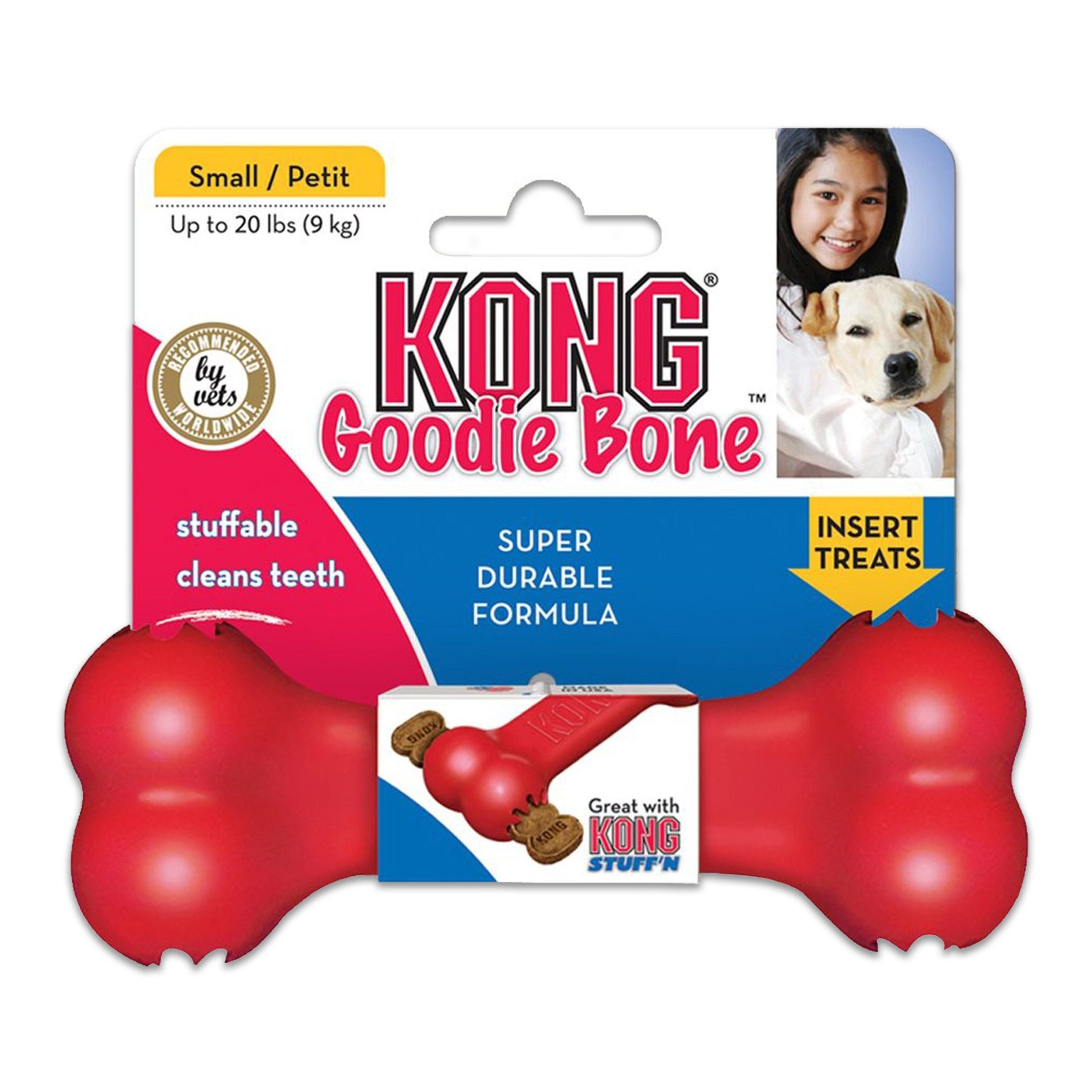 KONG Goodie Bone Dog Toy Small