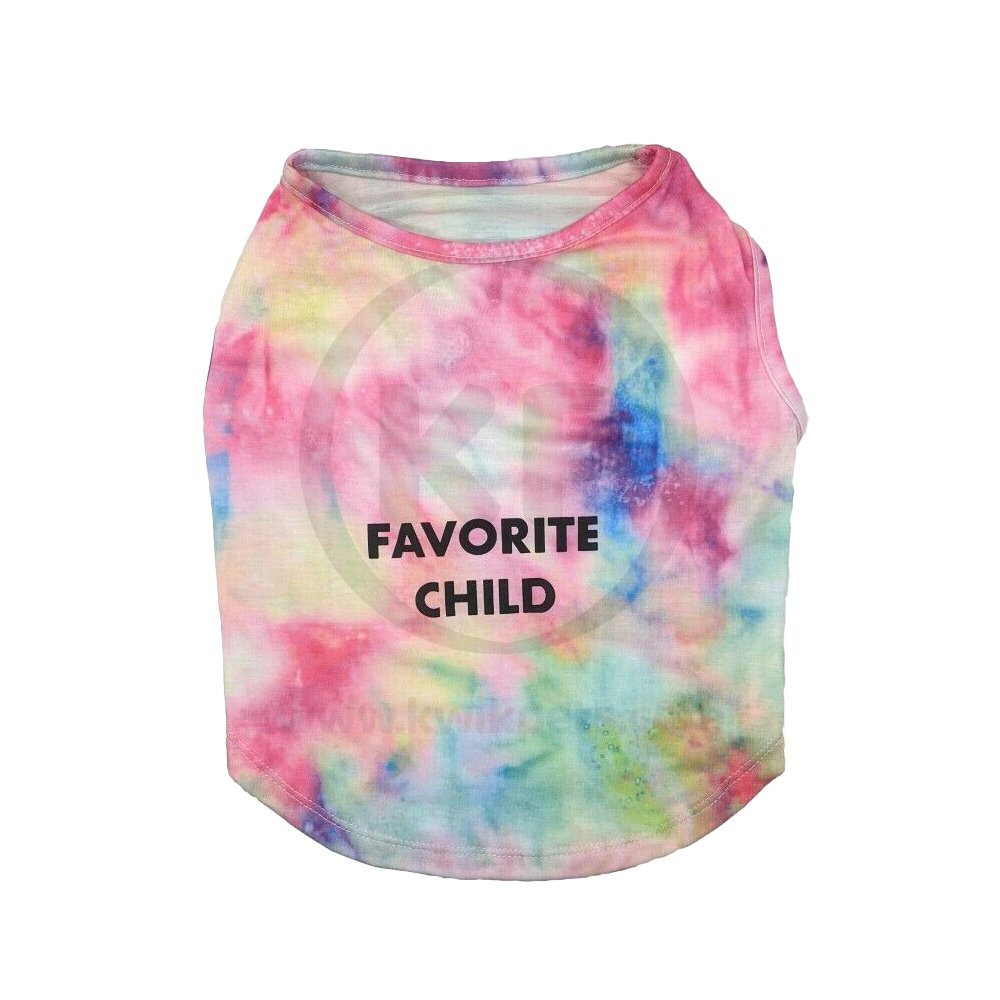 Fashion Pet Cosmo Favorite Child Tee Tie-Dye XS