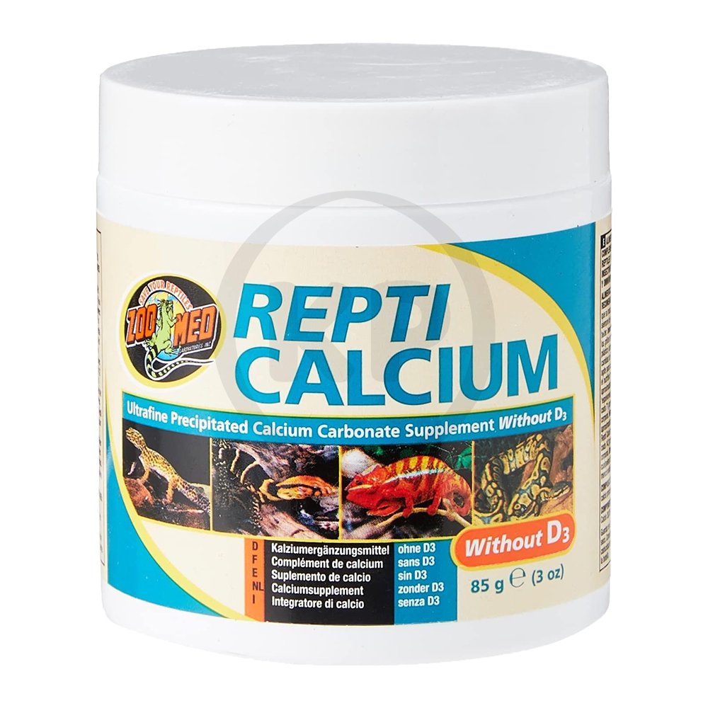 Zoo Med Repti Calcium without Vitamin D3 Reptile Supplement 3-oz