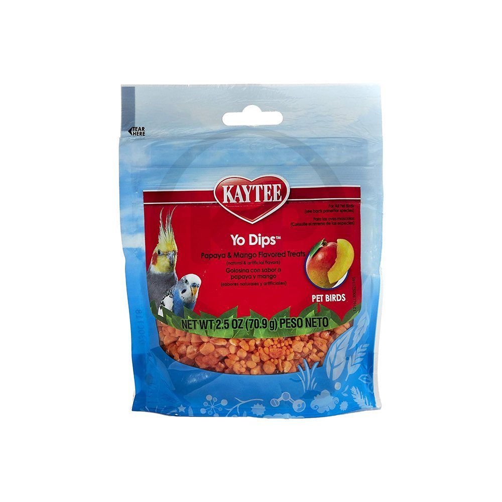 Kaytee Yo Dips Mango & Papaya Flavored Treat for All Pet Birds 2.5-oz