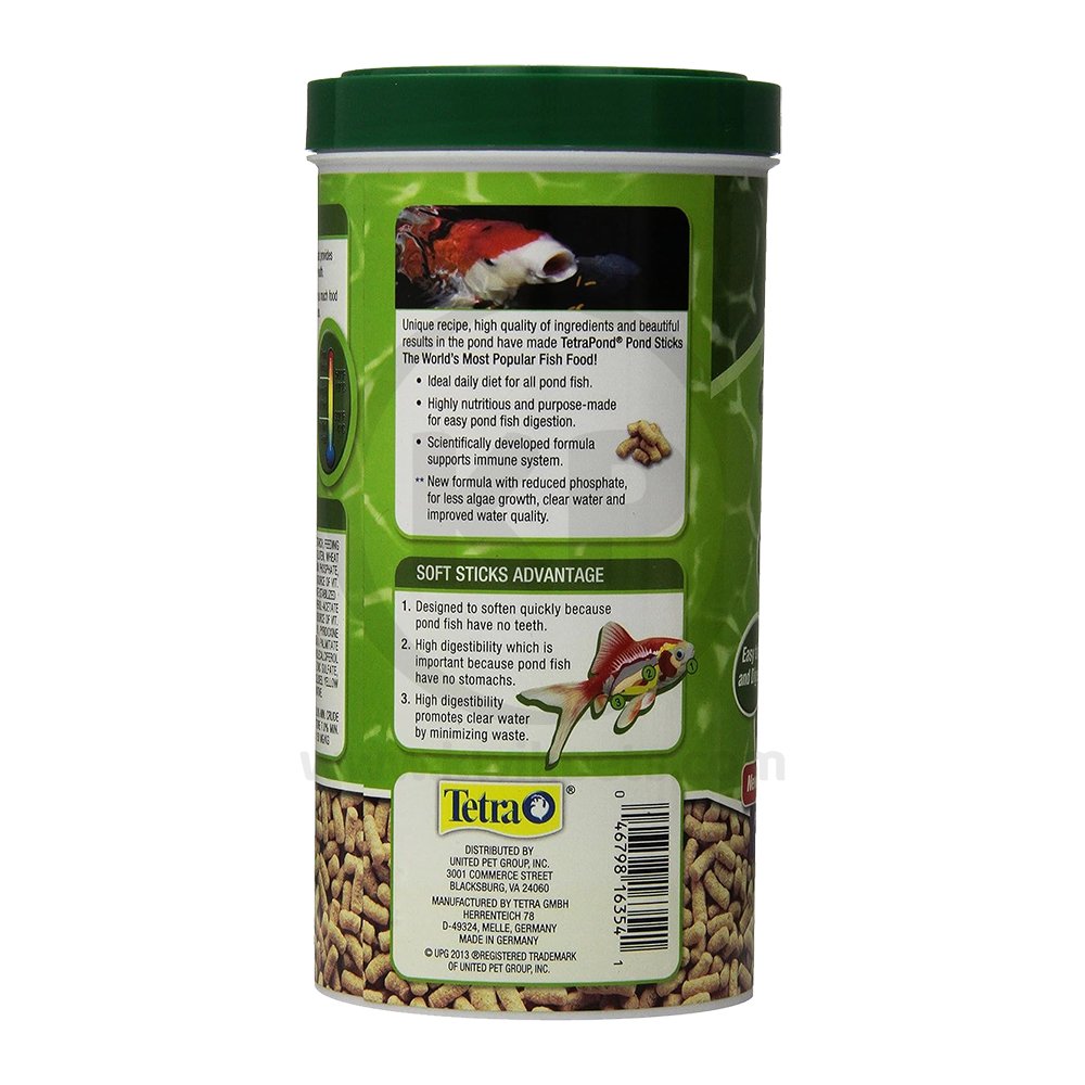 Tetra Pond Sticks Fish Food for Koi and Goldfish, 3.53-oz