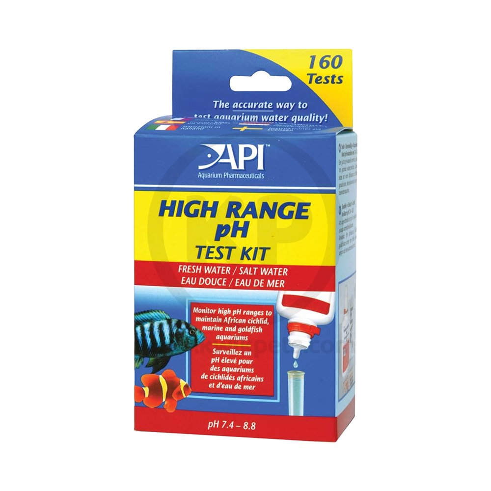 API High Range pH Test Kit for Freshwater & Saltwater Aquarium 160 Count