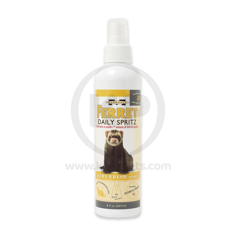 Marshall Pet Products Ferret Daily Spritz Baby Fresh Scent Odor Control Spray 8-oz