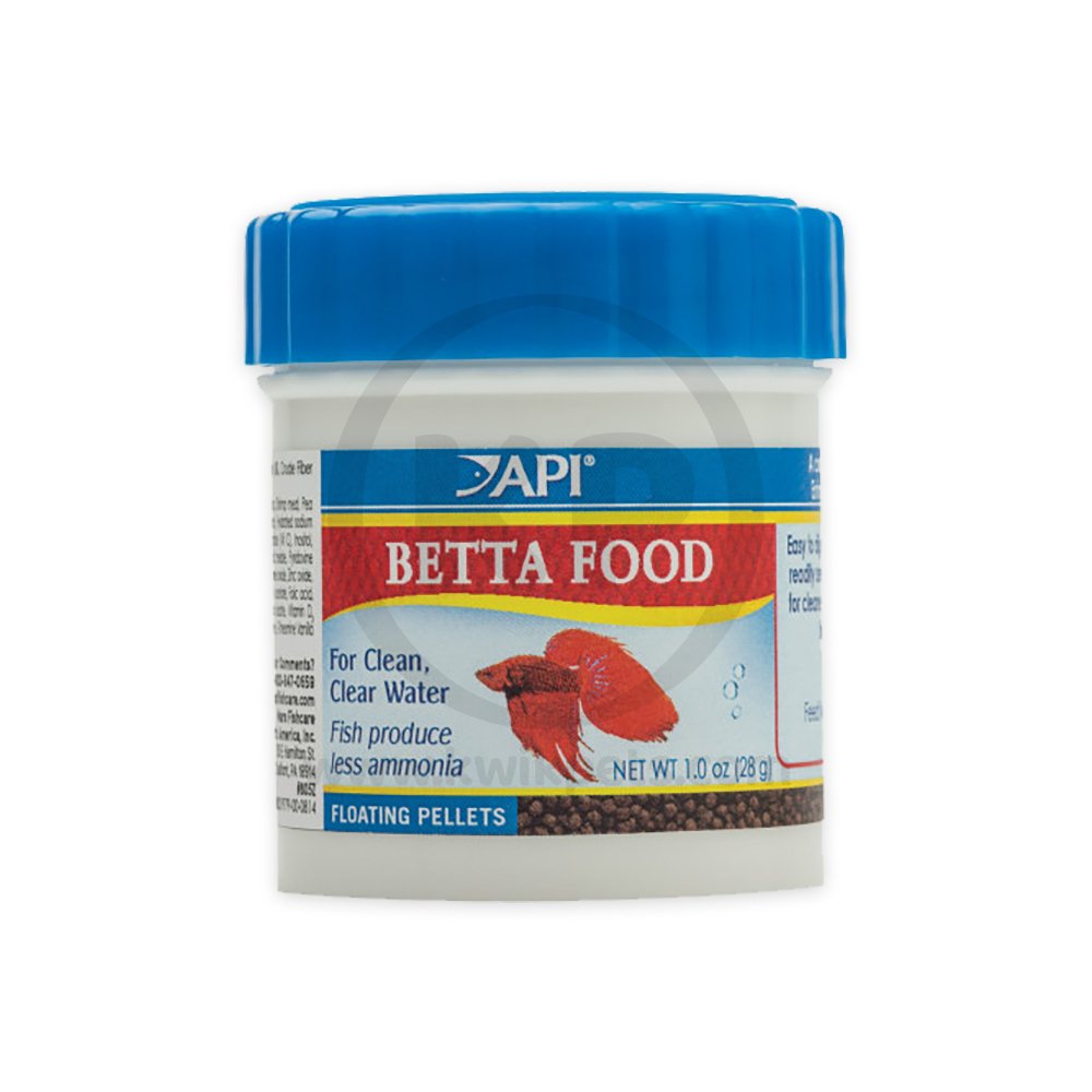 API Betta Floating Pellets Fish Food 1-oz