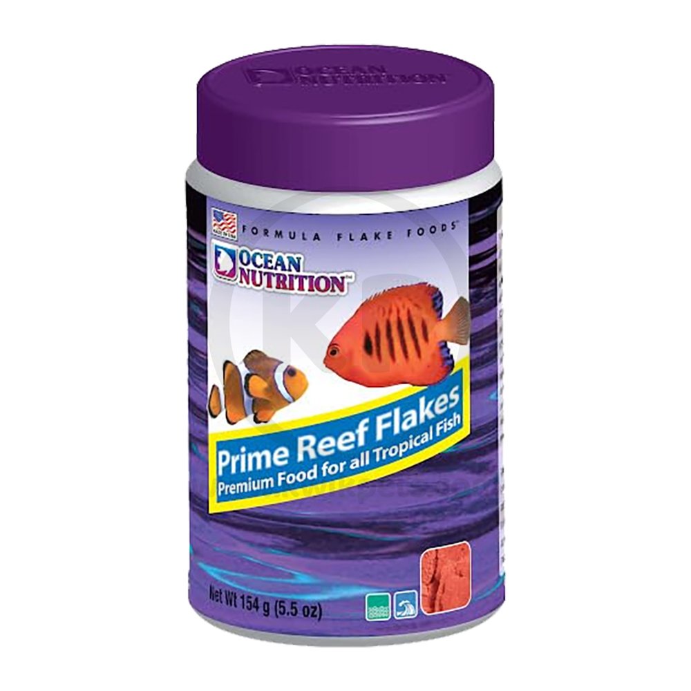 Ocean Nutrition Prime Reef Flakes Fish Food 5.5-oz