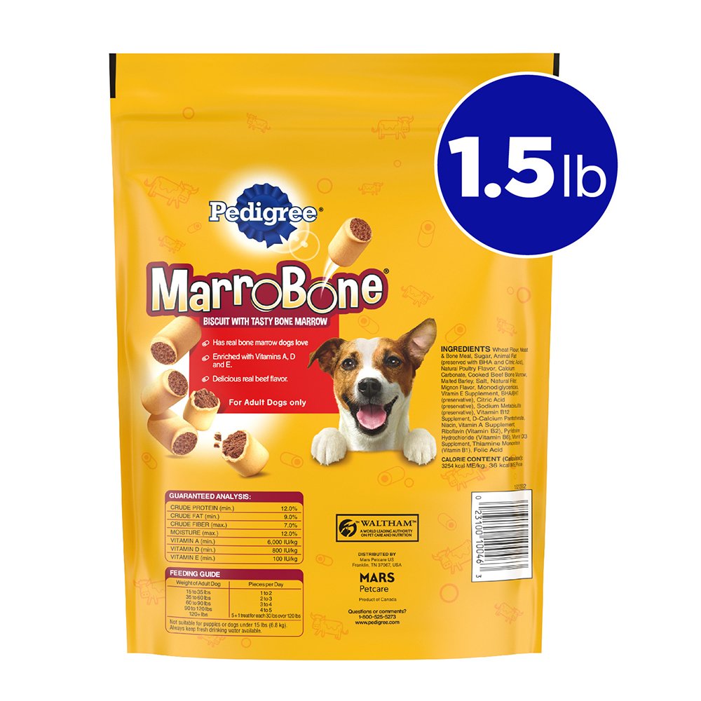 Pedigree Marrobone Biscuit Dog Treats Beef 24-oz