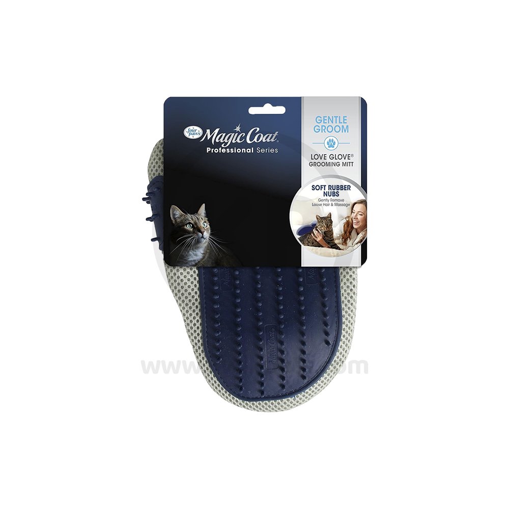 Four Paws Magic Coat Love Glove Cat Grooming Mitt One Size