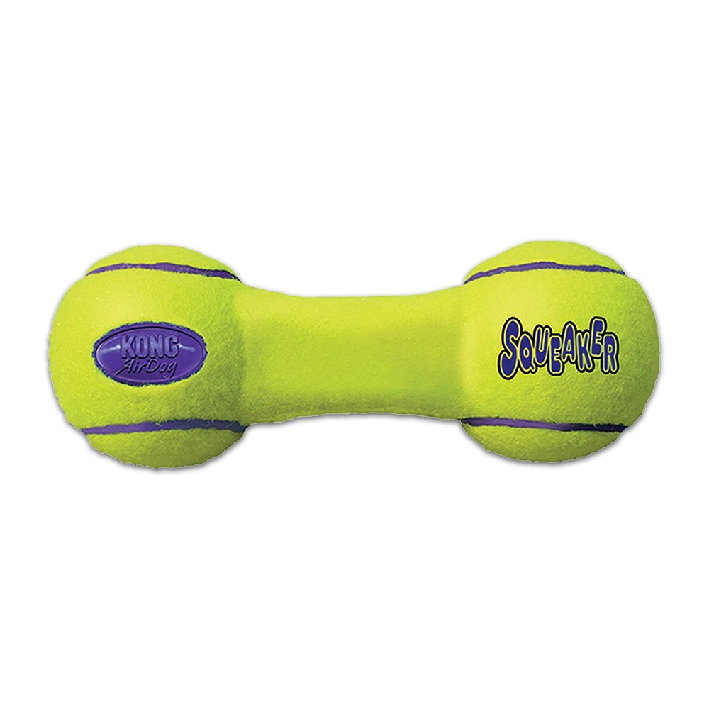 KONG Air Dog Squeaker Dumbbell Dog Toy Medium