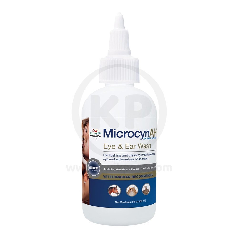 MicrocynAH Ear & Eye Wash 3-oz