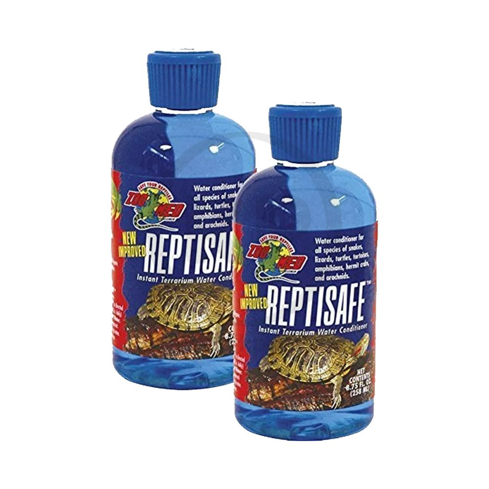 Zoo Med ReptiSafe instant Terrarium Water Conditioner 8.75-oz 2 Pack